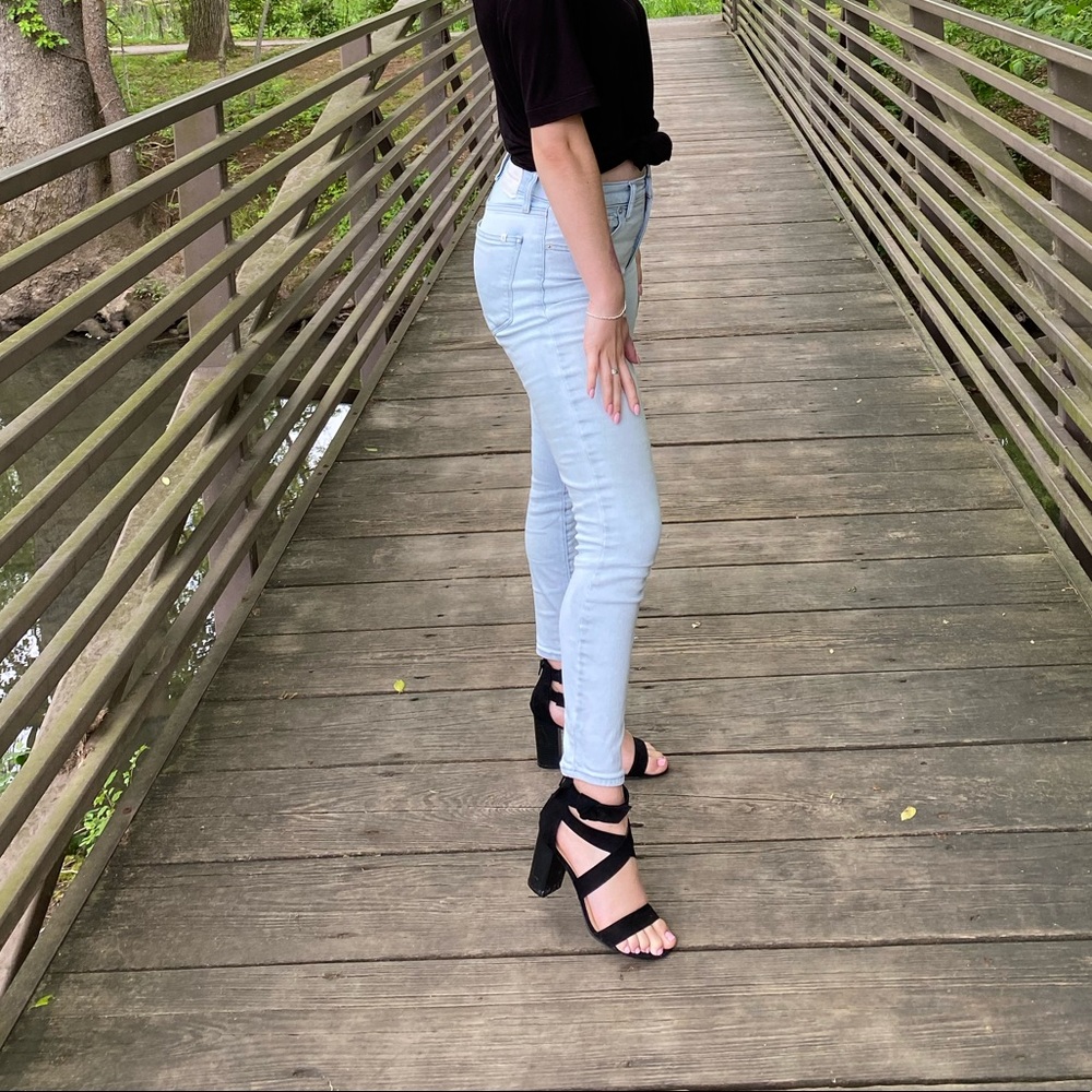 Lucky Brand High Rise Bridgette Skinny Jeans 2/26 Ankle